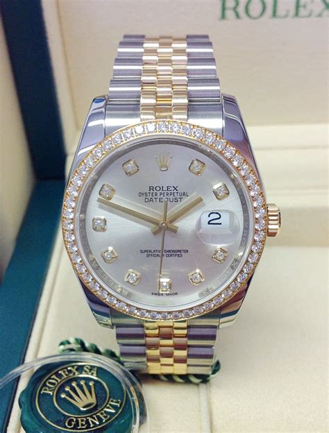 rolex datejust 36mm dimensions|rolex 36mm datejust diamond bezel.